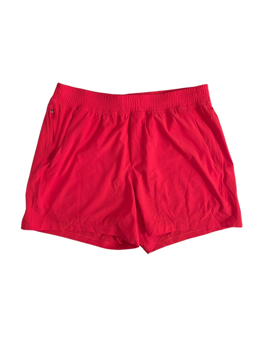 Lululemon “Pace Breaker” Athletic Red Performance Shorts